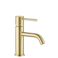 Fürdőszobai csaptelep Rea Lungo Diamond Brush Gold