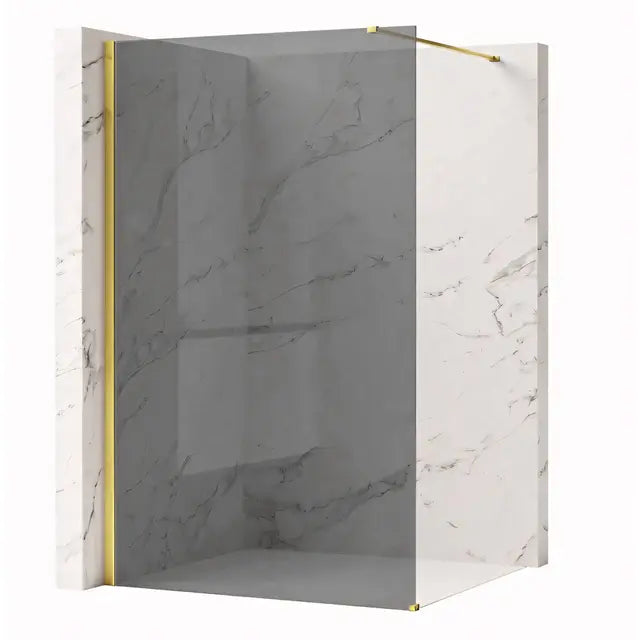 Zuhanyfal Rea Flexi Grey / Gold