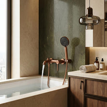 Fürdőkád csaptelep Rea Foster Brush Copper