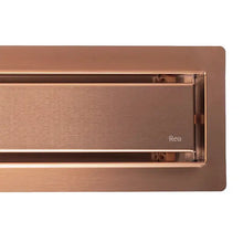 Zuhanylefolyó Rea Neox brush copper