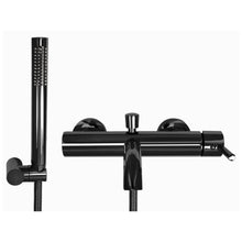 Fürdőkád csaptelep Rea Lungo Black metallic