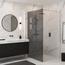 Zuhanyfal Rea Flexi Grey / Chrome