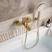 Fürdőkád csaptelep Logan Brush Gold