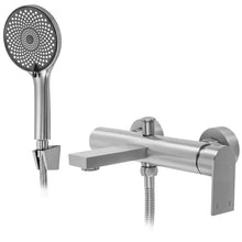 Fürdőkád csaptelep Hunter Brush Nickel