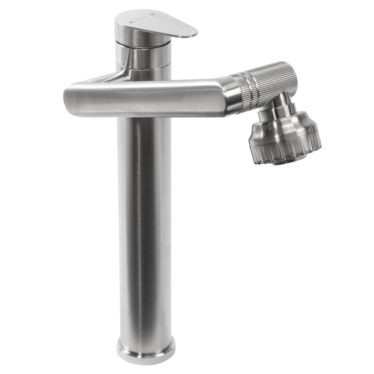 Fürdőszobai csaptelep Rea PACO Nickel Brush INOX High