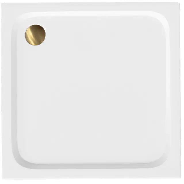 Zuhanytálca Rea Belmond White Brush Gold