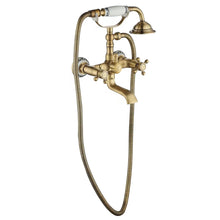 Fürdőkád csaptelep Rea Rustico Antique Gold