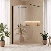 Zuhanyfal Rea Flexi Transparent / Black