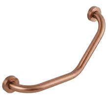 Fürdőszobai sarok kapaszkodó BRUSH COPPER