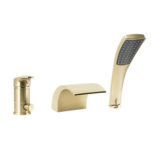 Fürdőkád csaptelepBrush Gold