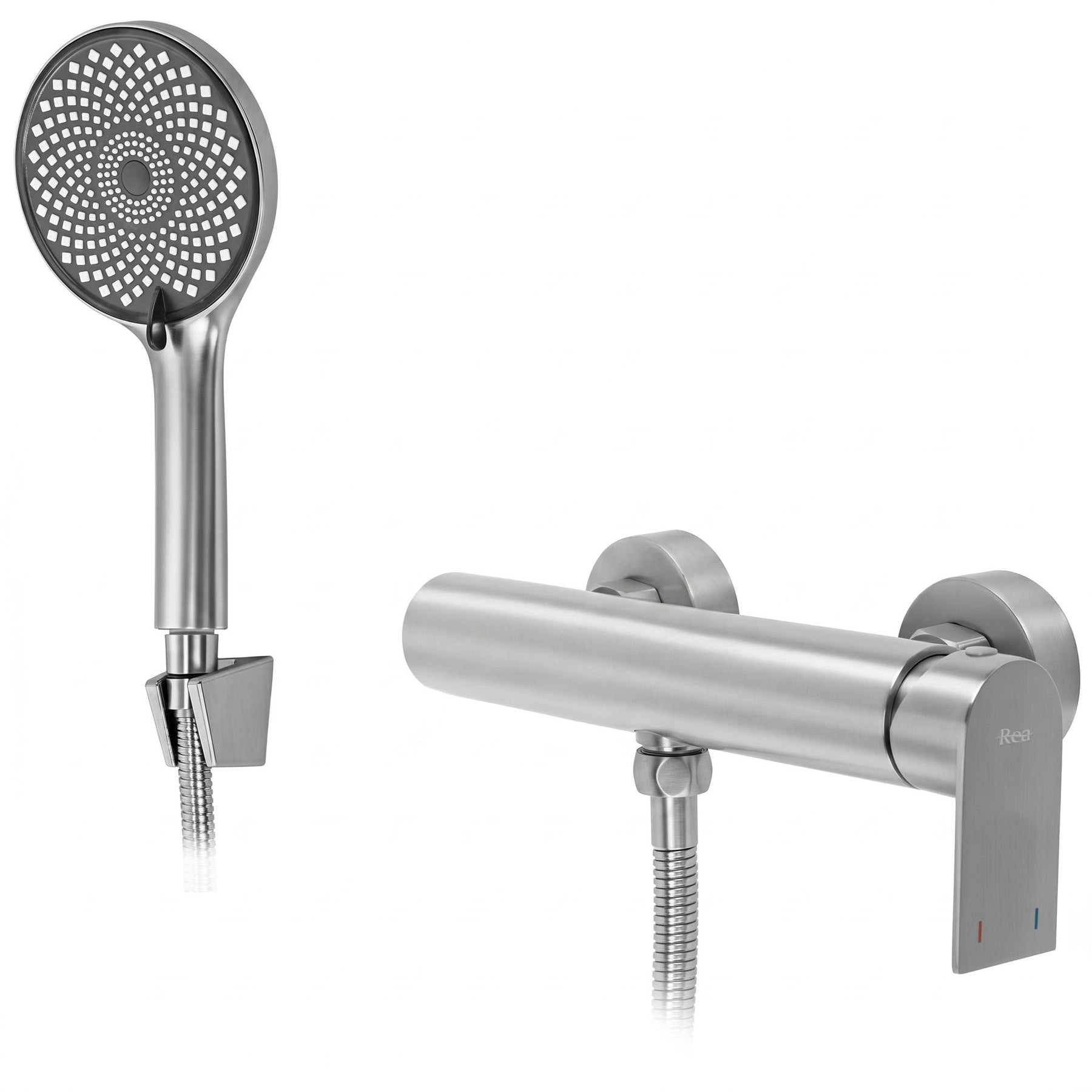 Zuhanycsaptelep Rea Hunter Brushed Nickel