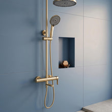 Zuhanyszett Rea Arcos brush gold