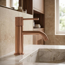 Fürdőszobai csaptelep Rea Venti Brush Copper Low