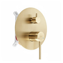Zuhanyszett rejtett Rea Foss Clif Brush Gold + box