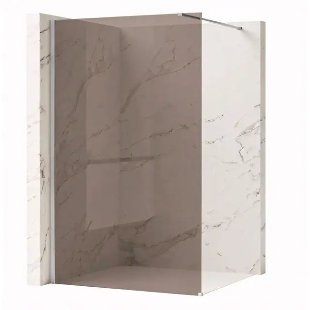 Zuhanyfal Rea Flexi Brown / Chrome