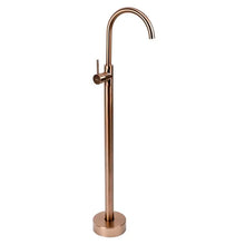 Szabadon álló mosdócsaptelep Rea Lungo Brush Copper