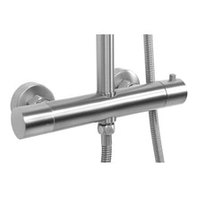 Zuhanyszett Termosztátos REA VINCENT NICKEL BRUSH INOX