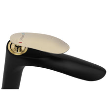 Fürdőszobai csaptelep Rea Orbit low Black Gold