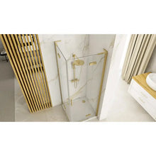 Zuhanykabin REA Hugo Gold Brush