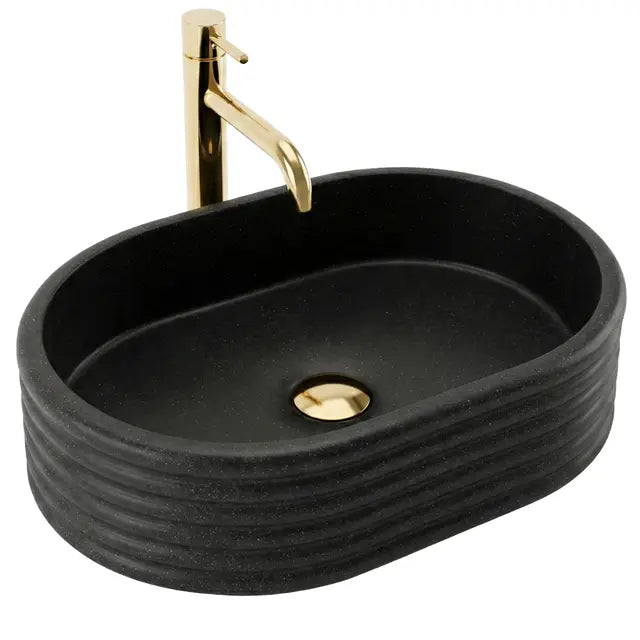 Pultos mosdókagyló Nicoletta Black