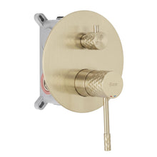 Zuhanyszett rejtett Rea Lungo Diamond Brush Gold + BOX