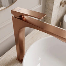 Fürdőszobai csaptelep PREMIUM Rea Joe Brush Copper High