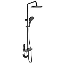 Zuhanyszett REA Savio Led Black