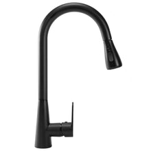 Konyhai csaptelep Rea Mild black mat