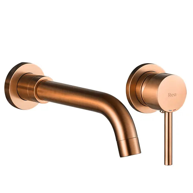 Falra szerelhető csaptelep Rea Lungo Long Copper Brush + box