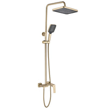 Zuhanyszett PREMIUM REA JOE Brush Gold