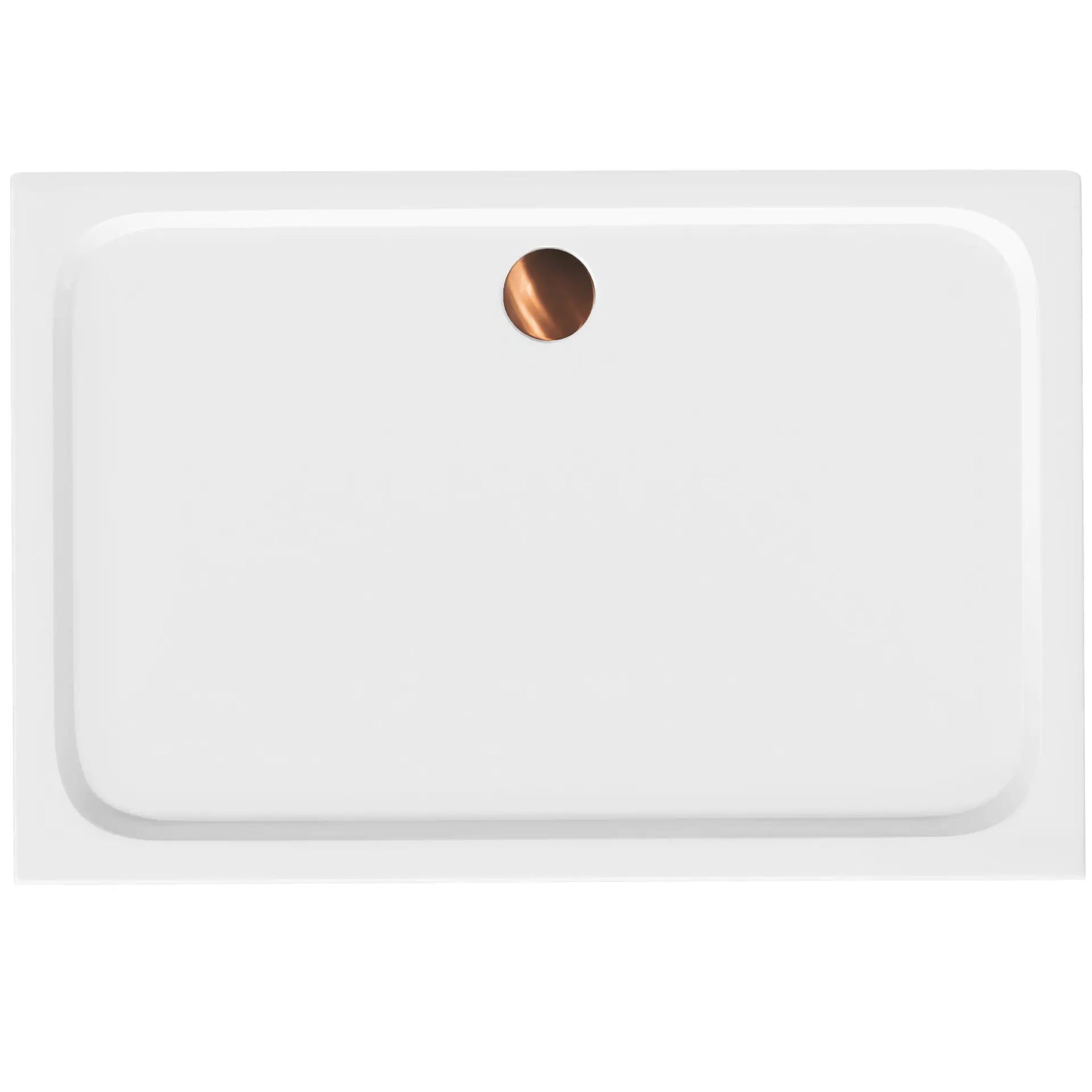 Zuhanytálca Rea Belmond White Brush Copper