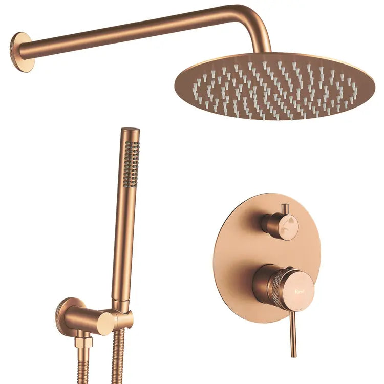Zuhanyszett rejtett Rea Lungo Grip Brush Copper + box