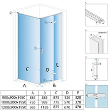 zuhanykabin Rea Bruno Brush Gold