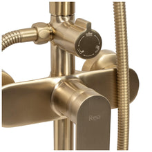 Zuhanyszett Rea VERSO BRUSHED GOLD