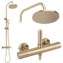 Zuhanyszett Termosztátos Rea PAROT BRUSHED GOLD