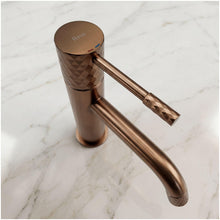Fürdőszobai csaptelep Rea Lungo Diamond Brush Copper