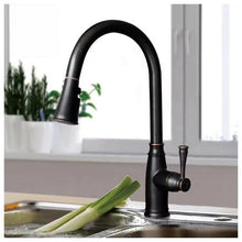 Konyhai csaptelep Rea Deco old high black