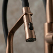 Konyhai csaptelep Rea Castor Copper Brush