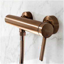 Zuhanycsaptelep Rivo Brush Copper