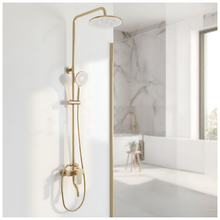 Zuhanyszett REA DROP Brush Gold