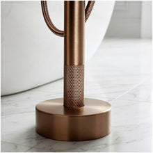 Szabadon álló padló csaptelep Rea Venti Brush Copper