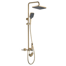 Zuhanyszett REA HELIX Brush Gold