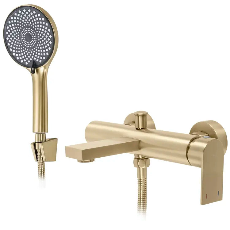 Fürdőkád csaptelep Hunter Brush Gold