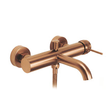 Fürdőkád csaptelep Rea Lungo Grip Brush Copper