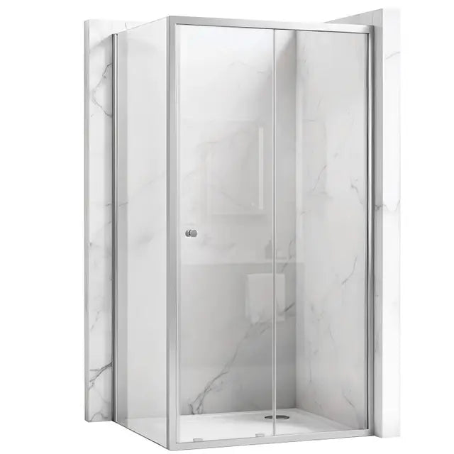 Zuhanykabin Rea Primo Slide Chrome
