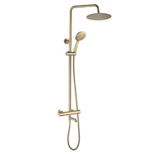 Termosztátos zuhanyszett Lungo Diamond Gold