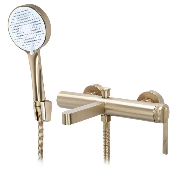 Fürdőkád csaptelep Grace Brush Gold