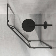 Zuhanykabin Rea DIAMOND black MAT