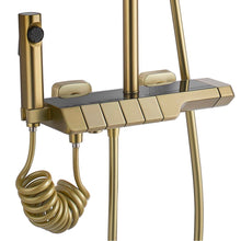 Zuhanyszett Termosztátos REA ROB Gold Brush
