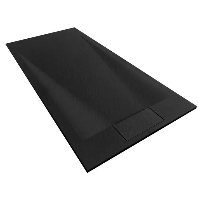 Zuhanytálca Bazalt Black 80x120